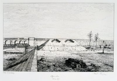 Grenelle, obléhání Paříže, 1870-1871 od Paul Roux