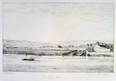 Svítání - Grenelle, obléhání Paříže, 1870-1871 od Paul Roux