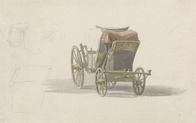 Coach with Royal Coat of Arms, c.1764 (tužka a w/c na papíře) od Paul Sandby