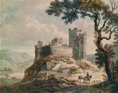 Starý hrad, c1764 od Paul Sandby