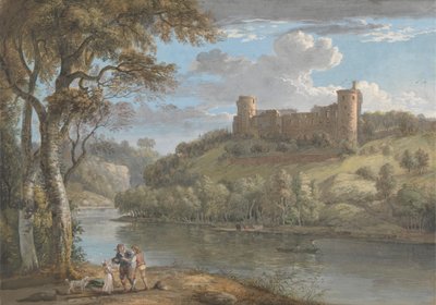 Bothwell Castle, z jihu od Paul Sandby
