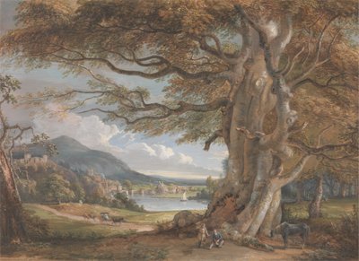 Bridgnorth, Shropshire od Paul Sandby