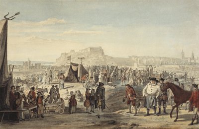 Koňský veletrh na Bruntsfield Links, Edinburgh od Paul Sandby