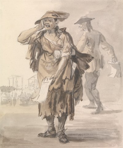 London Cries: Last Dying Speech and Confession od Paul Sandby