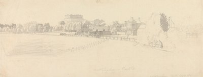 Hrad Nottingham od Paul Sandby