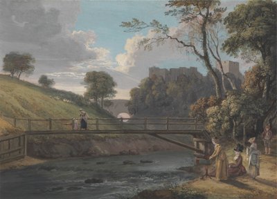 Hrad Roslin, Midlothian od Paul Sandby