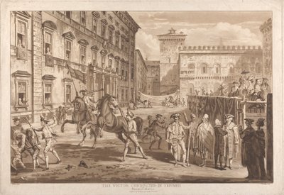 Victor dirigoval v Triumph od Paul Sandby