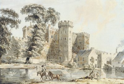 Jižní brána hradu Cardiff od Paul Sandby