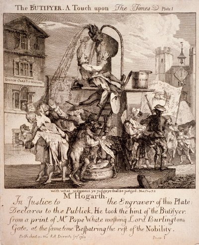 William Hogarth, 1762 od Paul Sandby