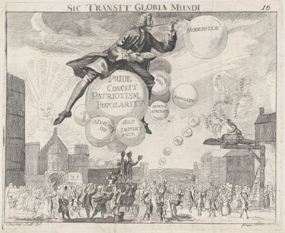 Tak prochází sláva světa, ca. 1762, ca. 1762 od Paul Sandwich