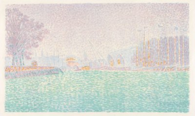 Ve Flushingu od Paul Signac