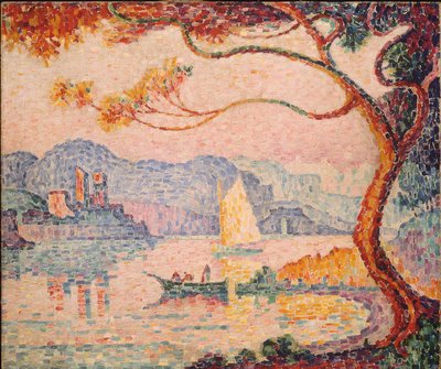 Antibes, Malý přístav od Bacon, 1917 od Paul Signac