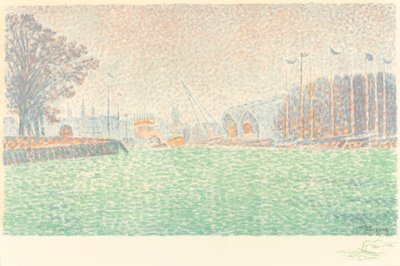 At Flushing (A Flessingue) od Paul Signac