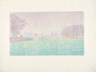 Ve Flushingu od Paul Signac