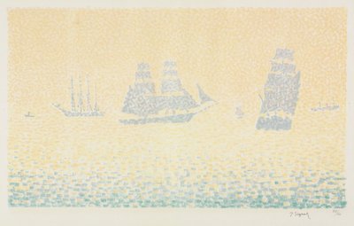 Lodě od Paul Signac