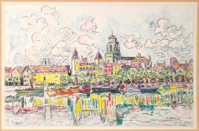 Ciboure, Saint-Jean-de-Luz, 1920 od Paul Signac