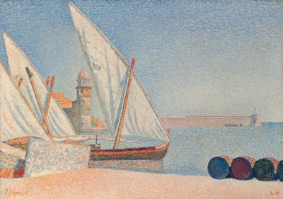 Collioure, The Swings, 1887 od Paul Signac