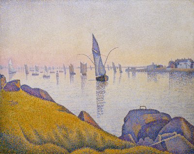 Večerní klid, Concarneau, Opus 220 (Allegro Maestoso) od Paul Signac