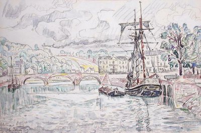 Hennebont od Paul Signac