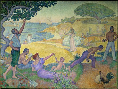 V éře harmonie (malba na plátně) od Paul Signac