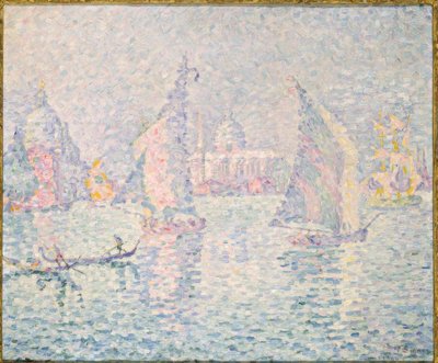 Zelená mlha, Benátky od Paul Signac