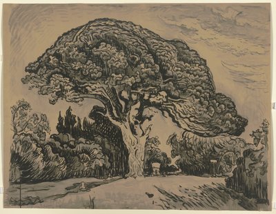 Le Pin Bertaud od Paul Signac