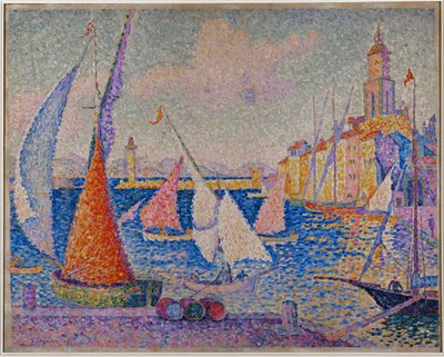 Le Quai, St. Tropez (olej na plátně) od Paul Signac