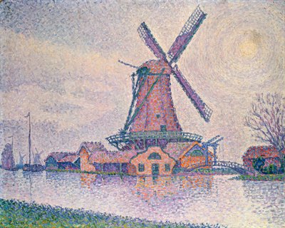Moulin d"Edam, 1896 od Paul Signac