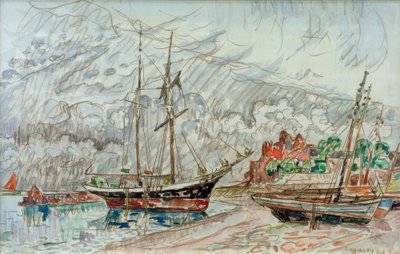 P. Signac / Marine a Loquivy od Paul Signac