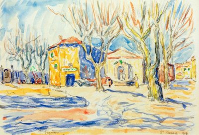 Krajina Saint-Tropez od Paul Signac