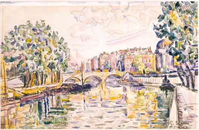 Most Saint-Michel od Paul Signac