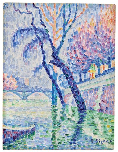 Arts Bridge, Povodeň, 1930 od Paul Signac