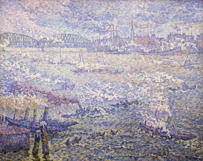 rotterdam. Výpary od Paul Signac