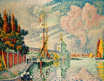 Dogana; Celnice, 1910 od Paul Signac