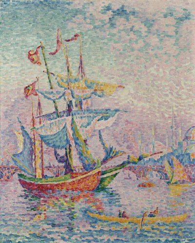 Zlatý roh. Most, 1907 od Paul Signac