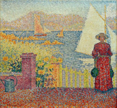 Tor v Saint-Tropez od Paul Signac