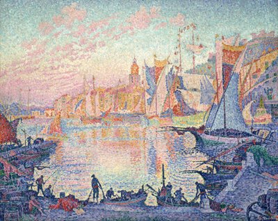Přístav v Saint-Tropez od Paul Signac