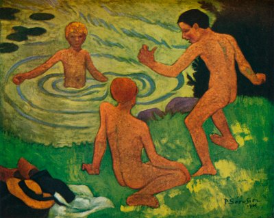 Chlapecké koupání, 1906 od Paul Sérusier