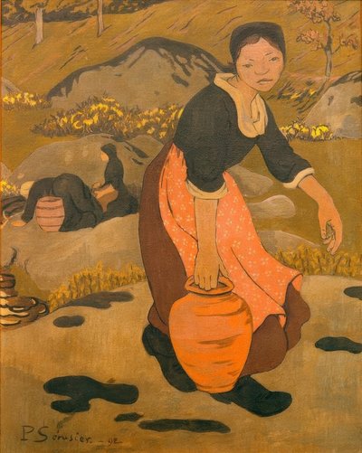 Mladý Bretonec s džbánem od Paul Sérusier