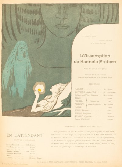 Nanebevzetí od Hannele Mattern; Mezitím od Paul Sérusier
