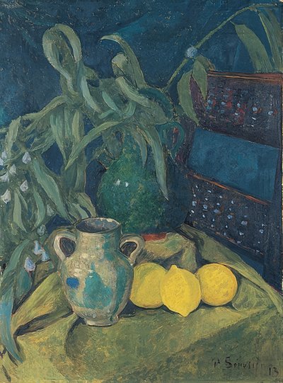 Synchronie v zelené barvě. 1913 od Paul Sérusier
