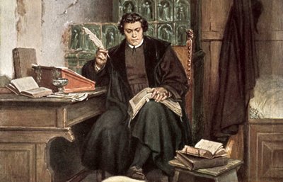 Martin Luther, květen 1521 až březen 1522 od Friedrich Paul Thumann