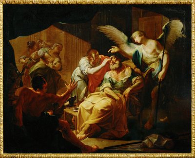 Starý Tóbit se uzdravil od Paul Troger