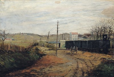 Nádraží v Argenteuil od Paul Vogler