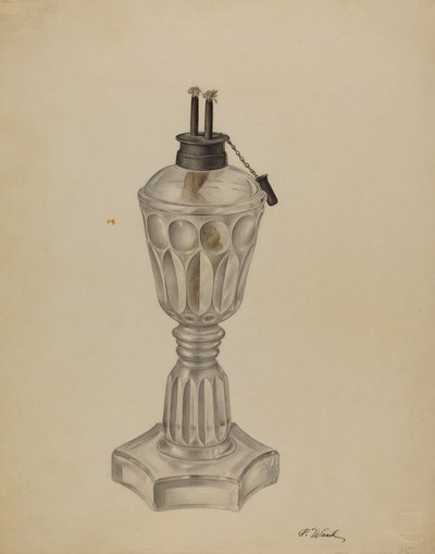 Camphenová lampa od Paul Ward