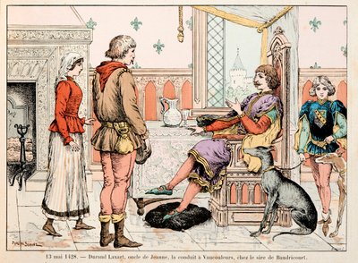 Ilustrace převzatá z knihy „“ Jeanne d