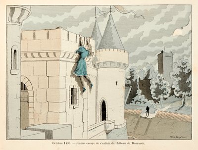 Ilustrace převzatá z knihy „“ Jeanne d