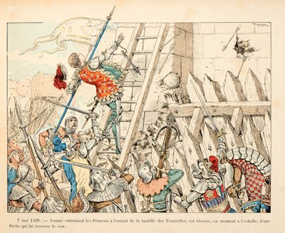 Ilustrace převzatá z knihy „“ Jeanne d