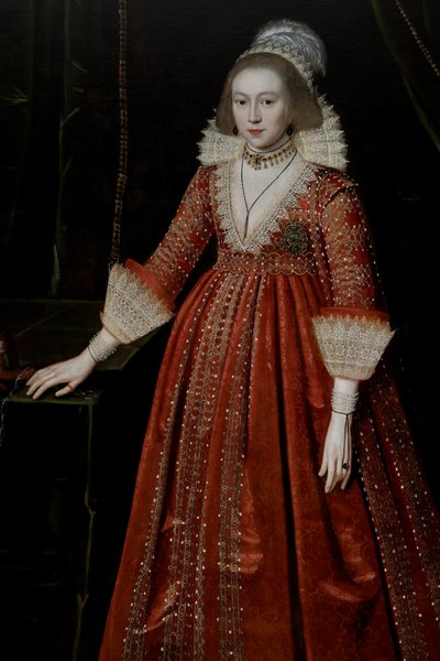 Královna Elizabeth z Čechy "The Winter Queen" (1596-1662) od Paul van Somer