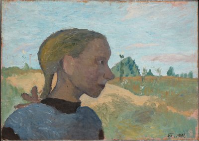 Portrét dívky od Paula Modersohn-Becker